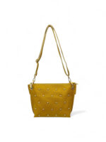 Bolso Amarillo con Tachuelas Doradas – Modelo 1231 (20x28x6 cm, 350g) | Venta al por Mayor - Image 2