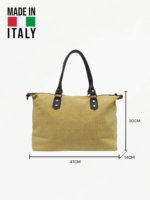 Bolso de Hombro Sintético Tipo Shopper Mujer al por Mayor – Modelo 0757 47x14x30cm (500g)