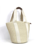 Bolso de Verano de Paja con Asas Largas – Modelo 28013 | Venta al por Mayor