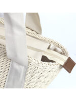 Bolso de Verano de Paja con Asas Largas – Modelo 28013 | Venta al por Mayor - Image 2