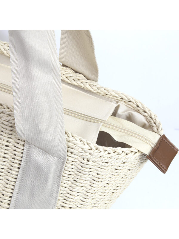 Bolso de Verano de Paja con Asas Largas – Modelo 28013 | Venta al por Mayor - Image 2