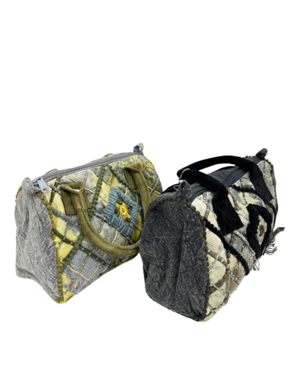 Bolso Étnico de Tela Patchwork para Mujer – Modelo BG3584 (350 g) | Hecho a Mano | Venta al por Mayor - Image 2
