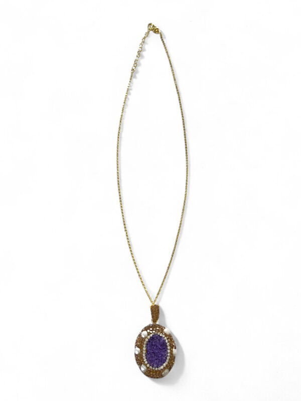 Collar con Colgante de Piedra Única – Modelo 386071 | Joyería Elegante | Venta al por Mayor - Image 3