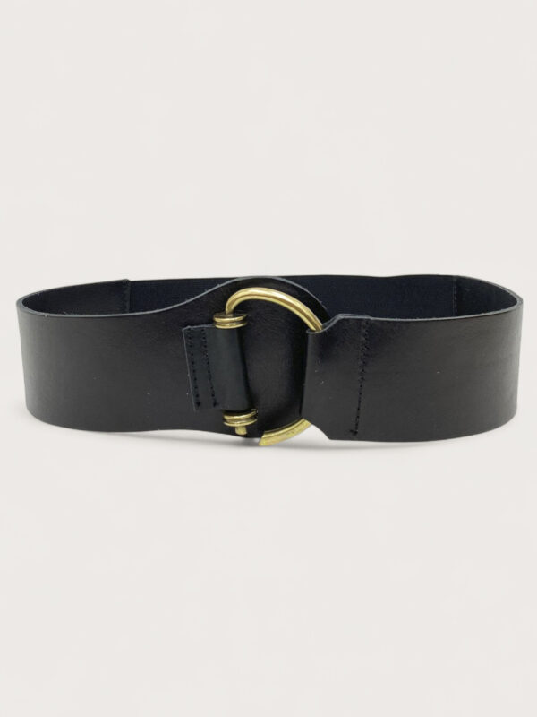 Cinturón Elástico de Mujer con Hebilla Metálica – Modelo C018 | Hecho en Italia | Venta al por Mayor - Image 1