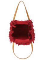 Bolso Tote de Lona con Flecos y Asas de Polipiel para Mujer – Modelo FB-11078 (45×30×5 cm, 300 g) | Venta al por Mayor - Image 2