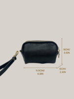 M079 Cartera Cuadrada Redonda de Piel Natural | Hecho en Italia | Venta al por Mayor - Image 4