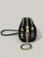 M079 Cartera Cuadrada Redonda de Piel Natural | Hecho en Italia | Venta al por Mayor - Image 2