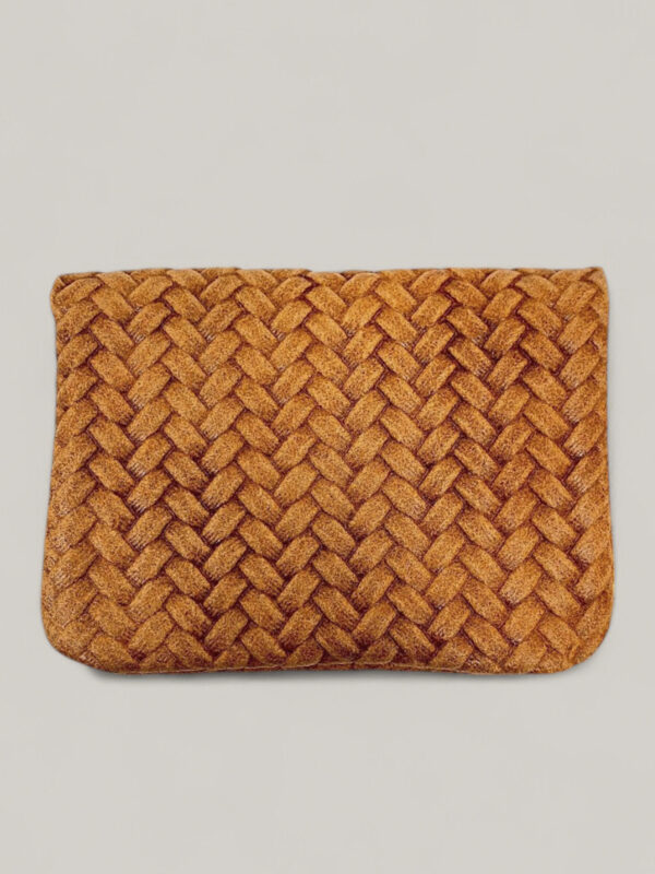 M350 Cartera de Piel Tejida con Cierre Metálico | Hecho en Italia | Venta al por Mayor - Image 3