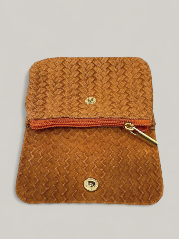 M350 Cartera de Piel Tejida con Cierre Metálico | Hecho en Italia | Venta al por Mayor - Image 2