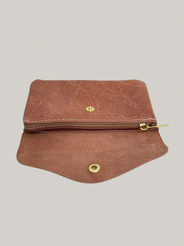 M450 Cartera Larga de Piel con Textura de Serpiente | Hecho en Italia | Venta al por Mayor - Image 3