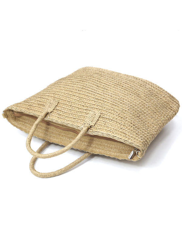 Bolso de Playa Grande Dorado Modelo XY-2505 | Venta al por Mayor - Image 2