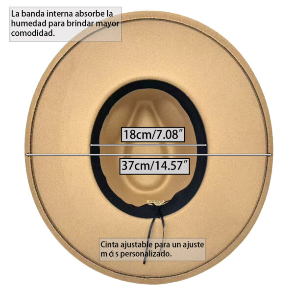 Sombrero Fedora CT605 4