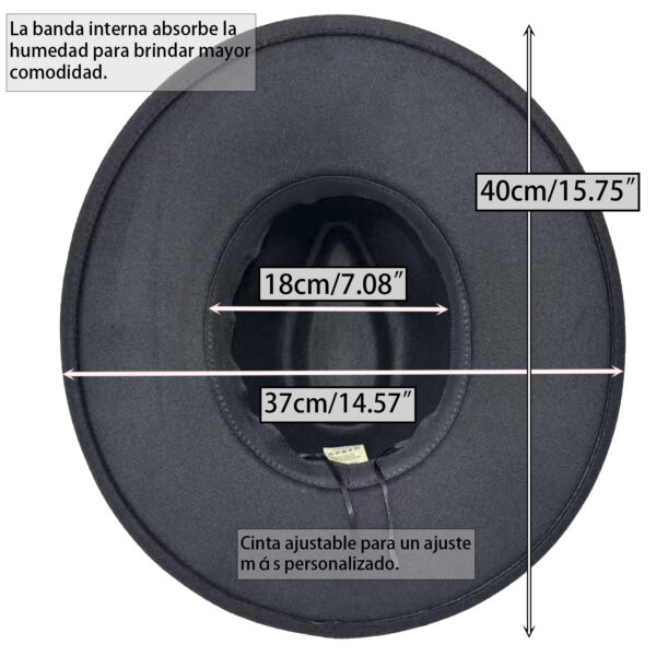 Sombrero Fedora CT621 5