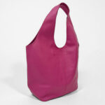 Bolso hobo de cuero vegano con monedero – Rosa fucsia, gran capacidad y estilo casual 0766 - Image 5