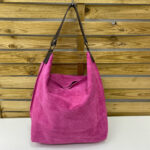 Bolso de hombro de piel italiana, regalo de Navidad para ella – (Mod. 100020)