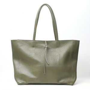 Bolso shopper de piel 