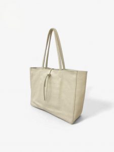 Bolso shopper de piel 