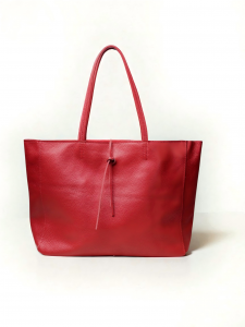 Bolso shopper de piel 