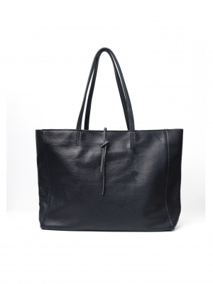 Bolso shopper de piel