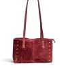 Bolso de Serraje con Tachuelas Laterales